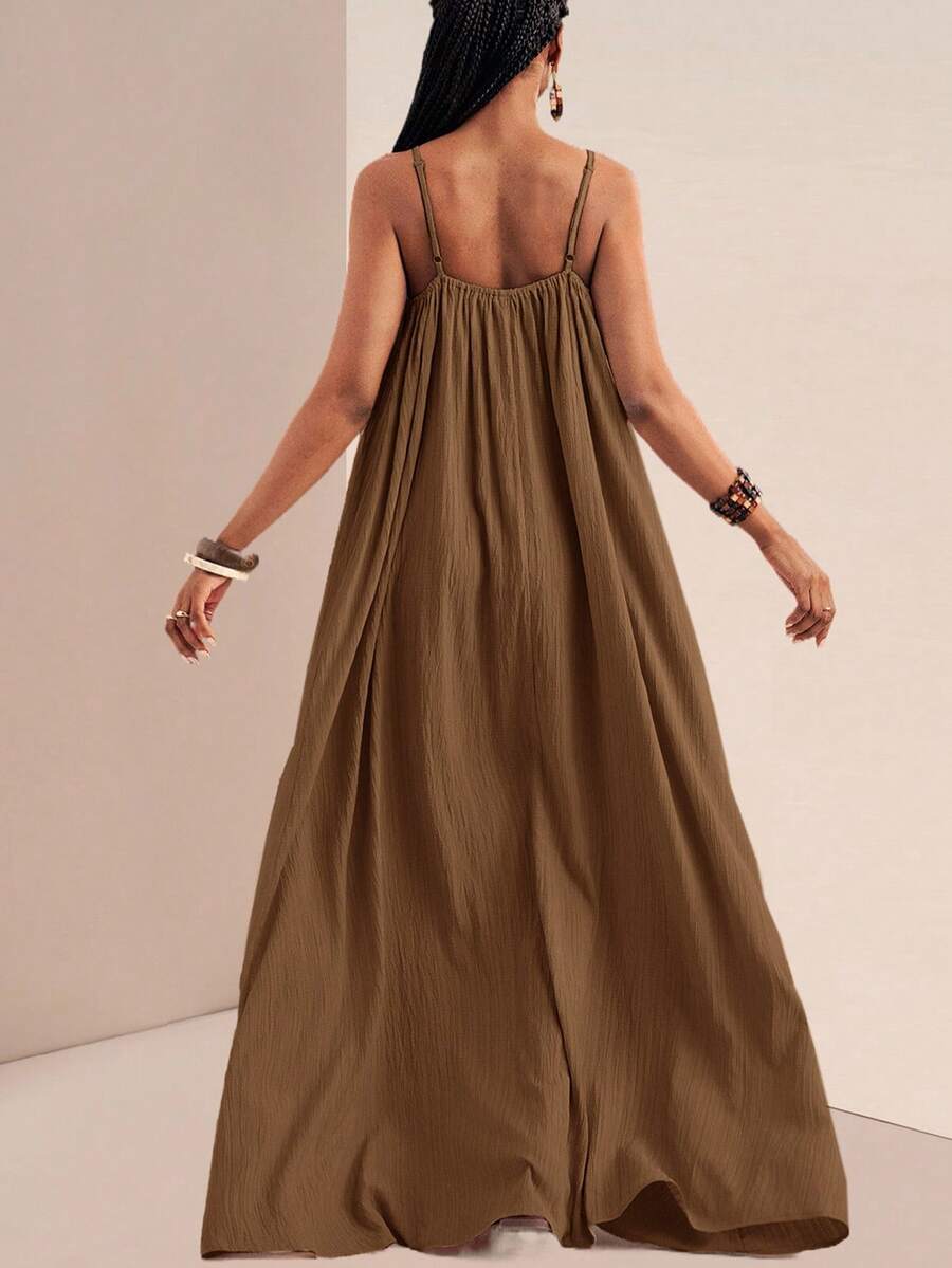 NOMÉA – Boho Flared Maxi Dress
