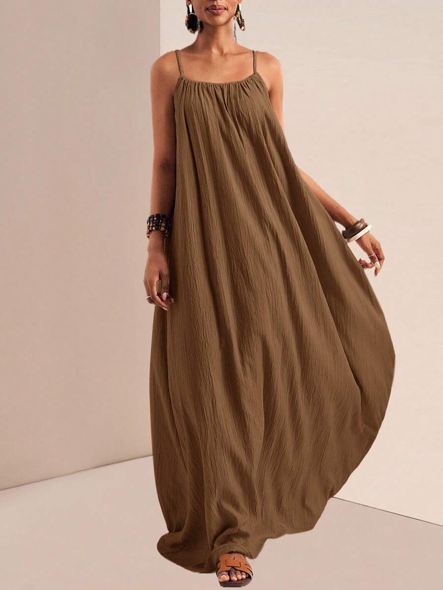 NOMÉA – Boho Flared Maxi Dress