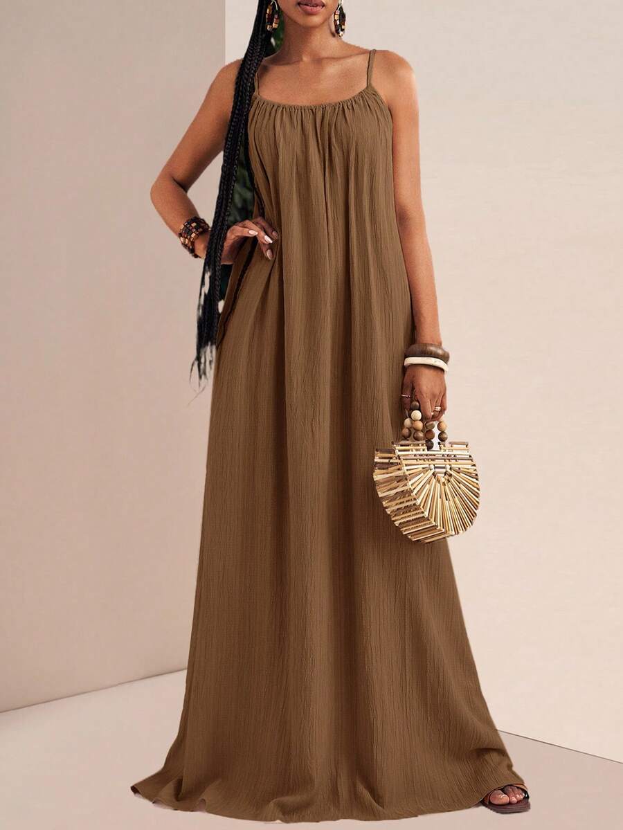 NOMÉA – Boho Flared Maxi Dress