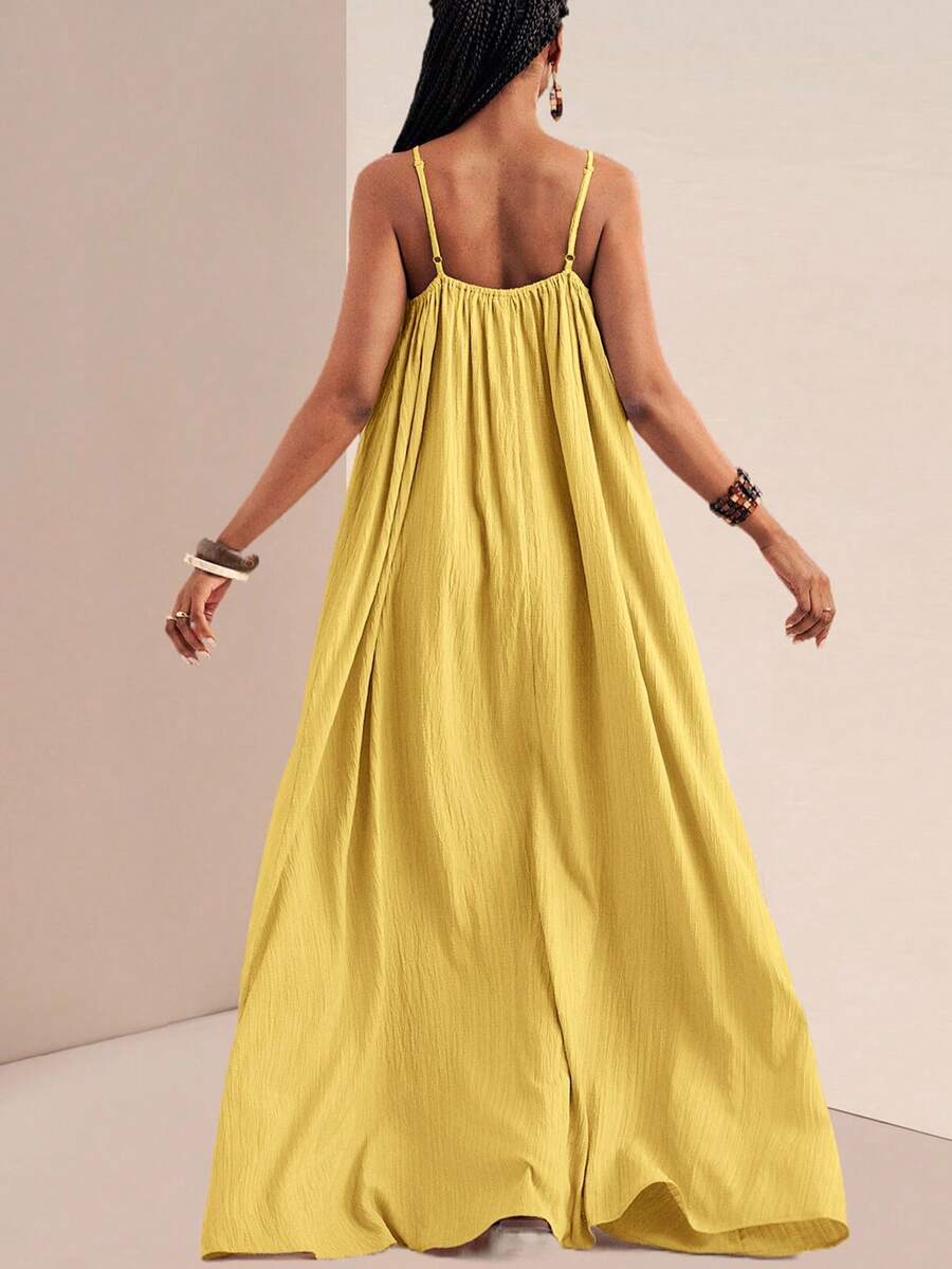 NOMÉA – Boho Flared Maxi Dress