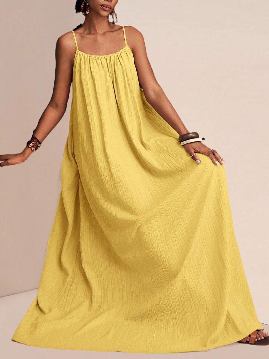 NOMÉA – Boho Flared Maxi Dress