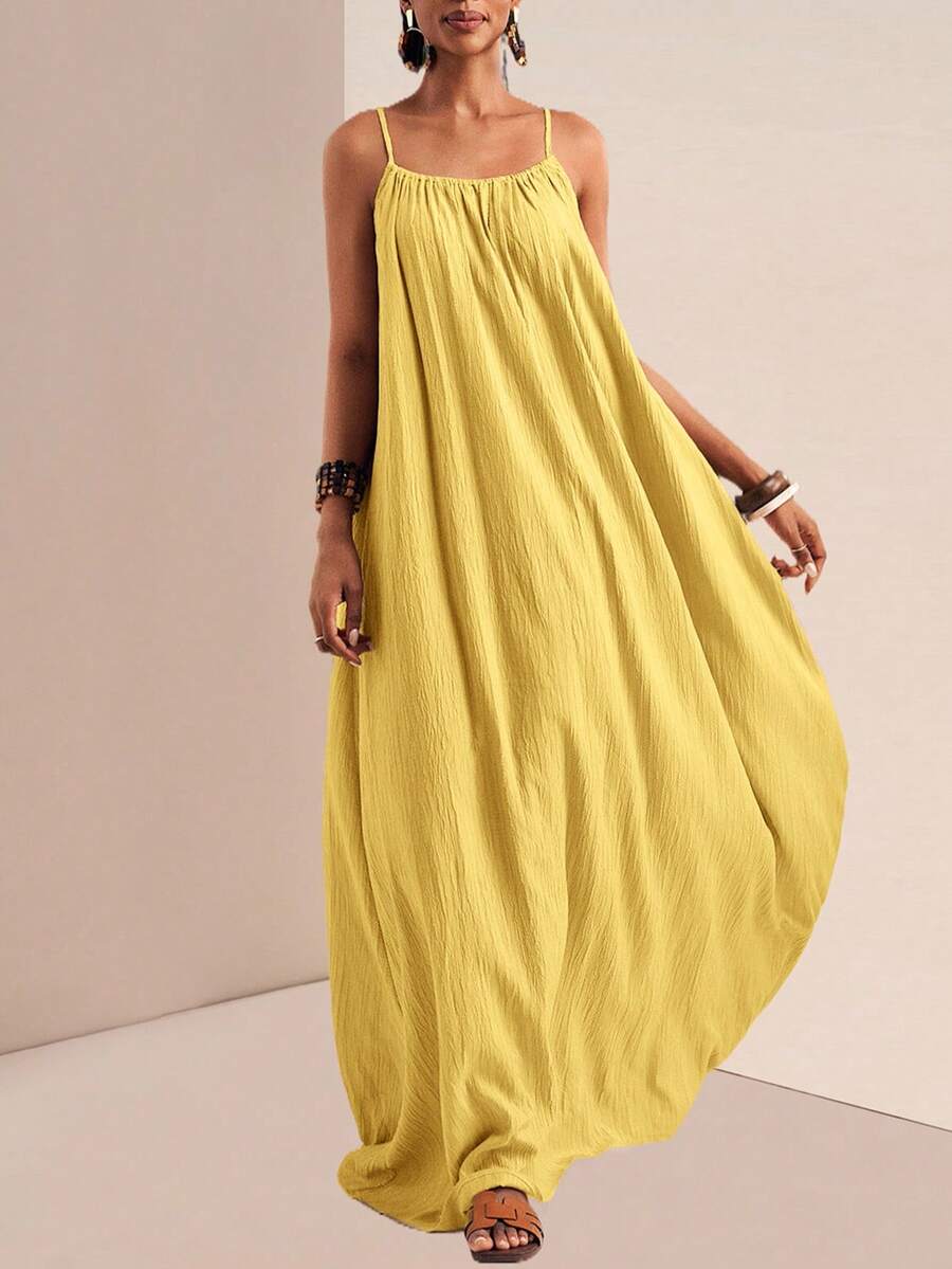 NOMÉA – Boho Flared Maxi Dress