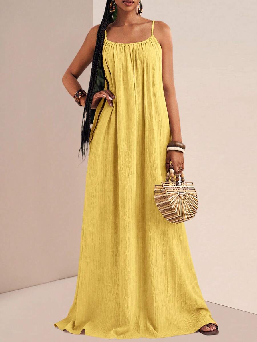 NOMÉA – Boho Flared Maxi Dress