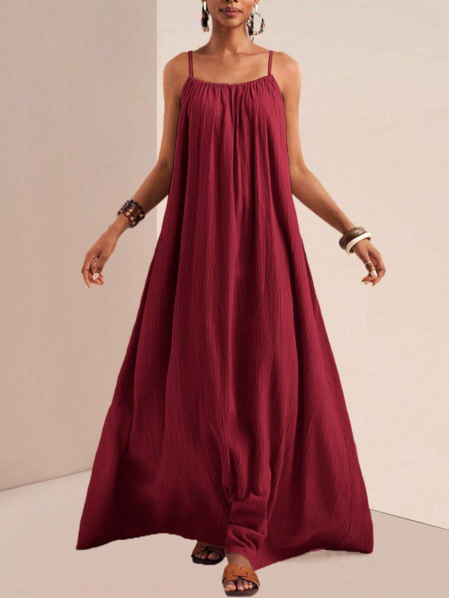 NOMÉA – Boho Flared Maxi Dress