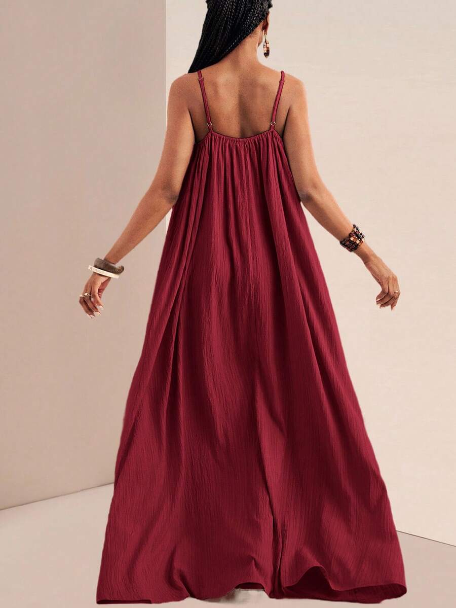 NOMÉA – Boho Flared Maxi Dress