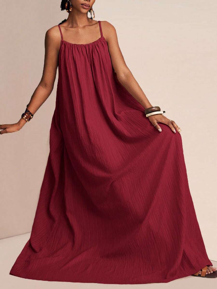 NOMÉA – Boho Flared Maxi Dress