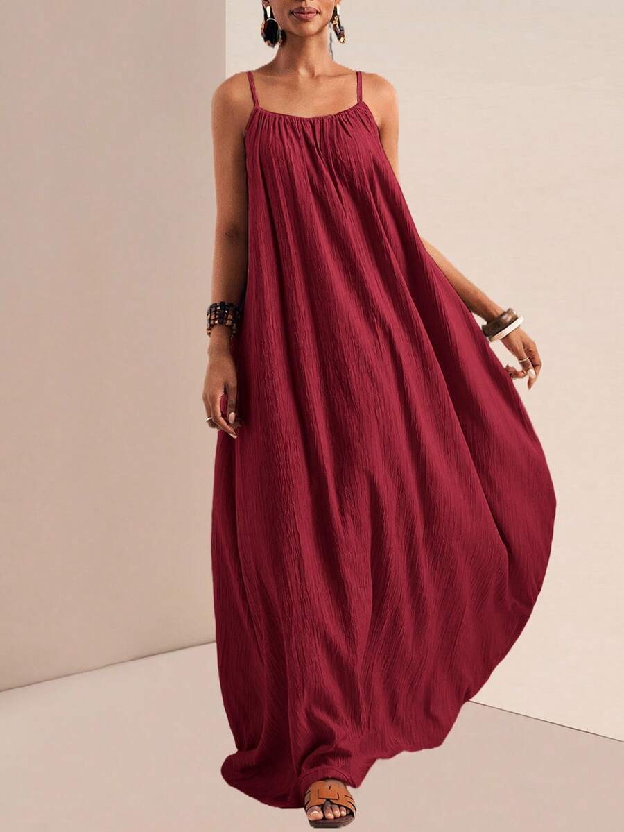 NOMÉA – Boho Flared Maxi Dress