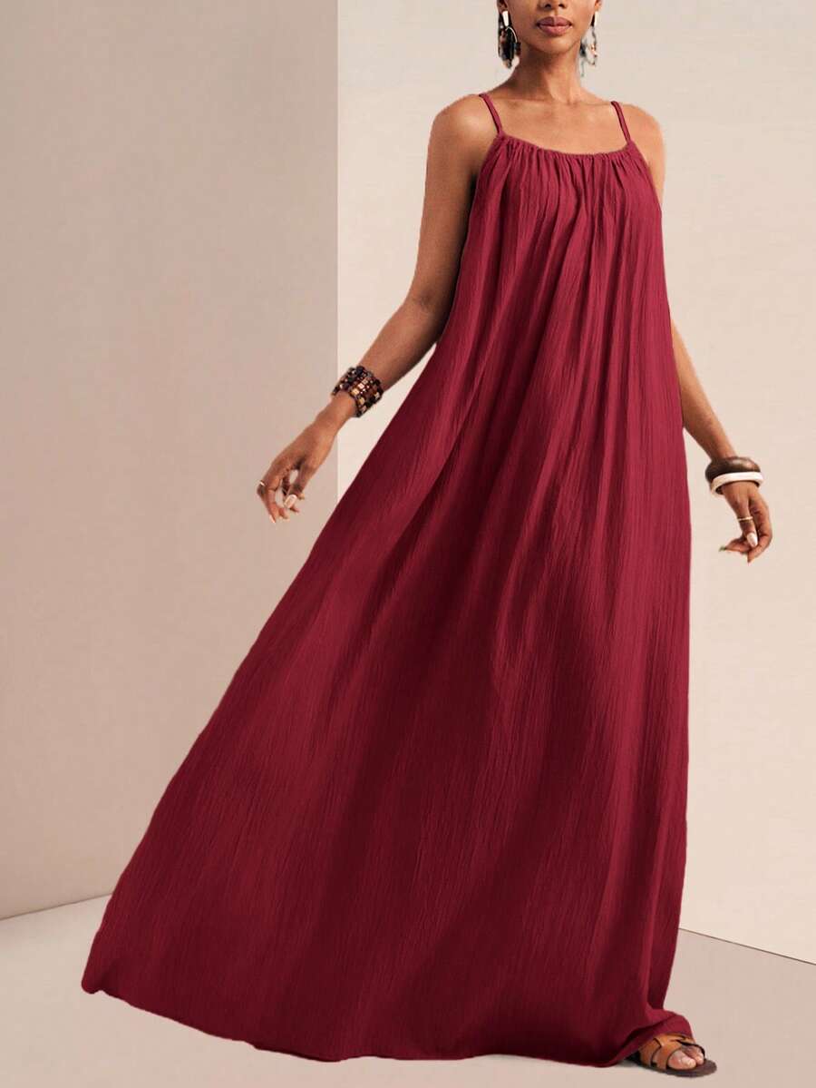 NOMÉA – Boho Flared Maxi Dress