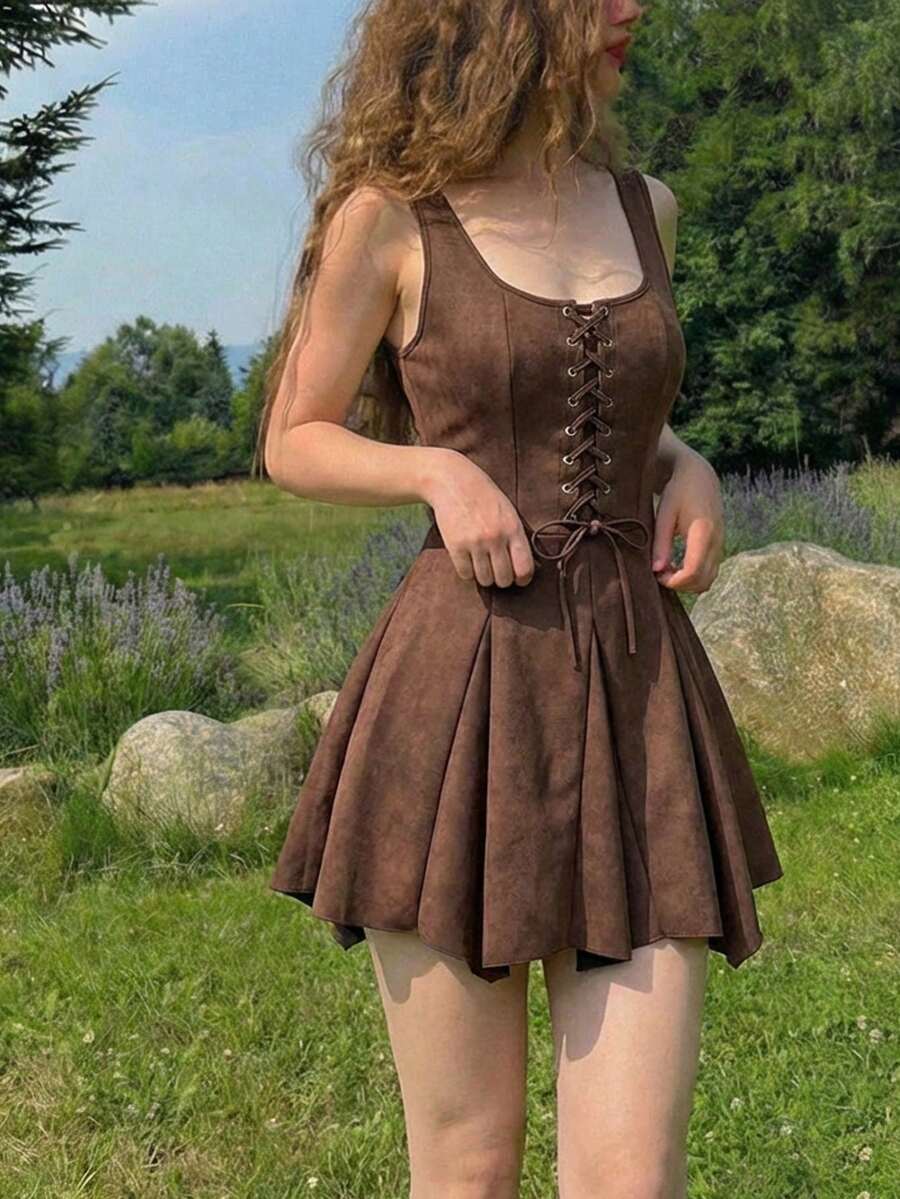 VALMA – Vintage Corset Style Mini Dress