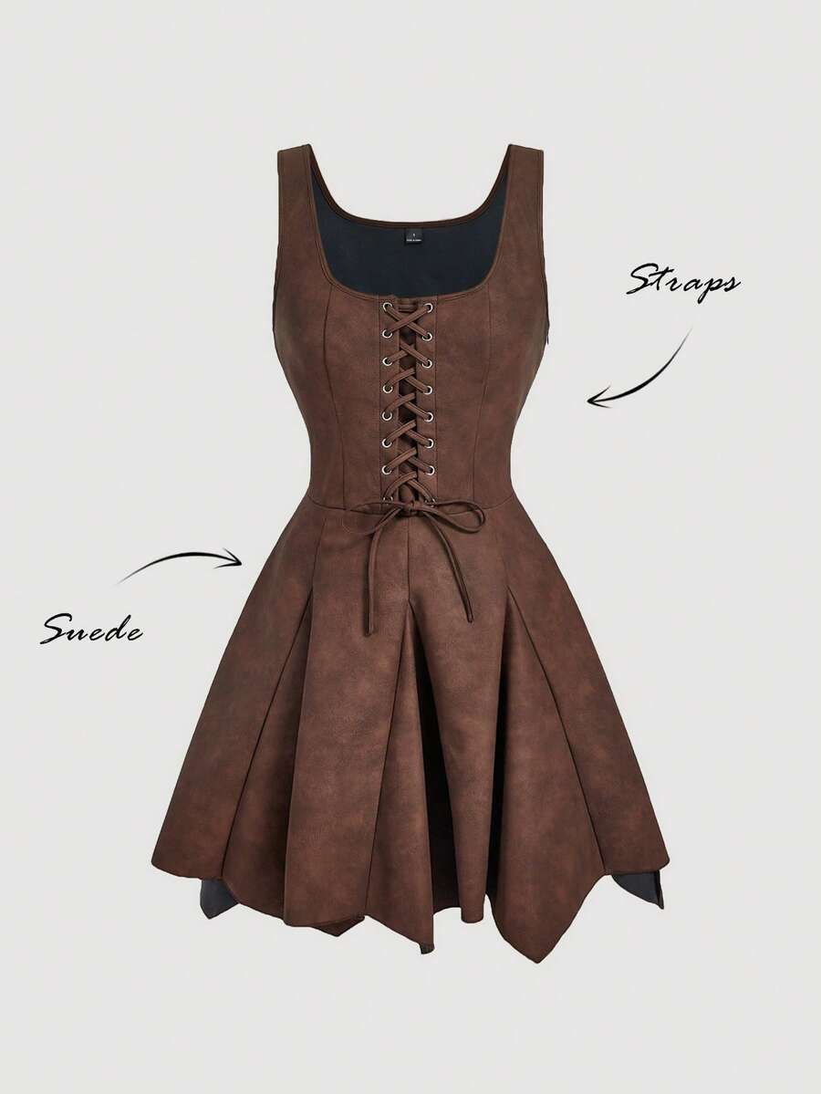 VALMA – Vintage Corset Style Mini Dress