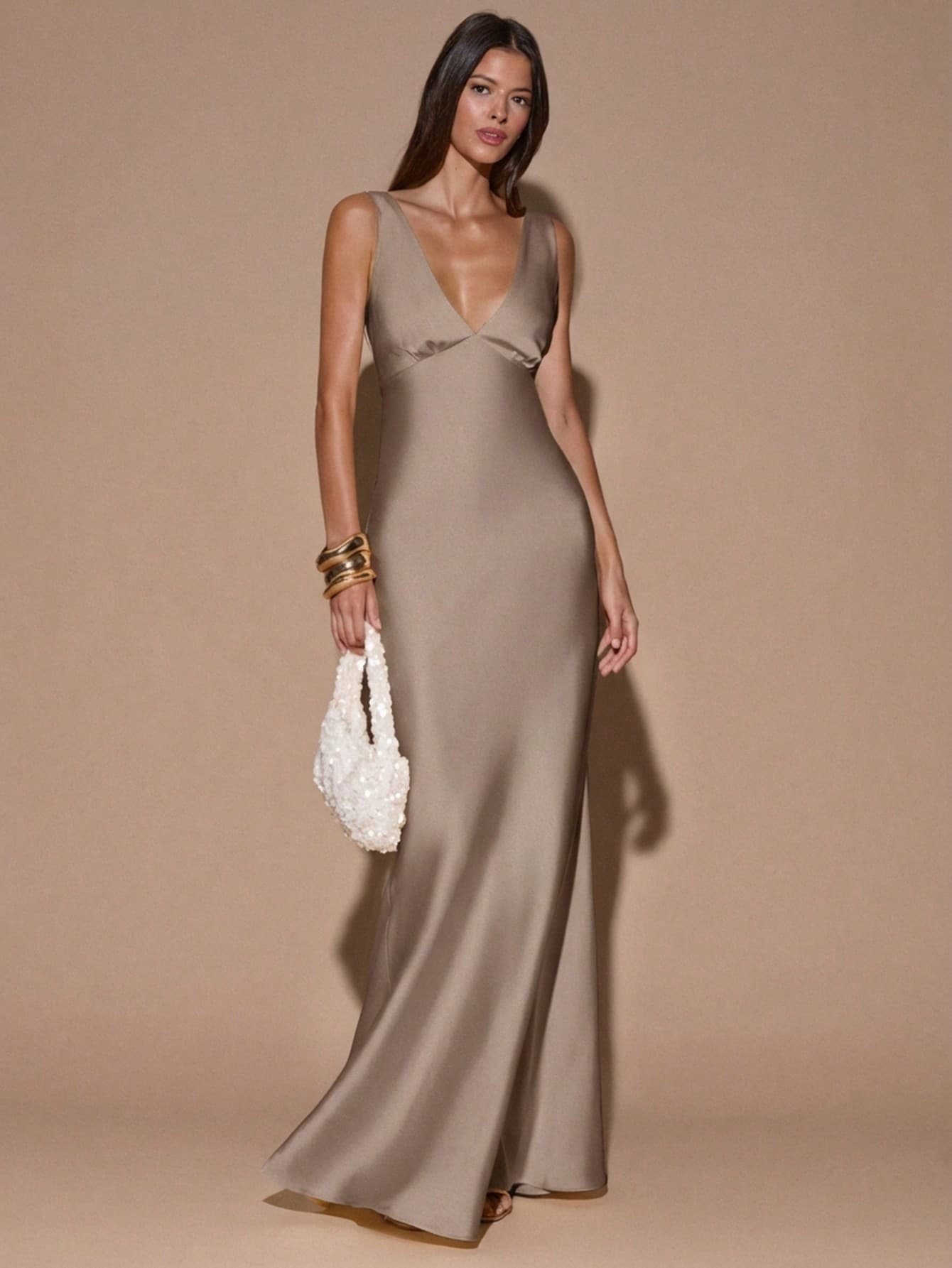 SOLÉA - Backless Maxi Dress