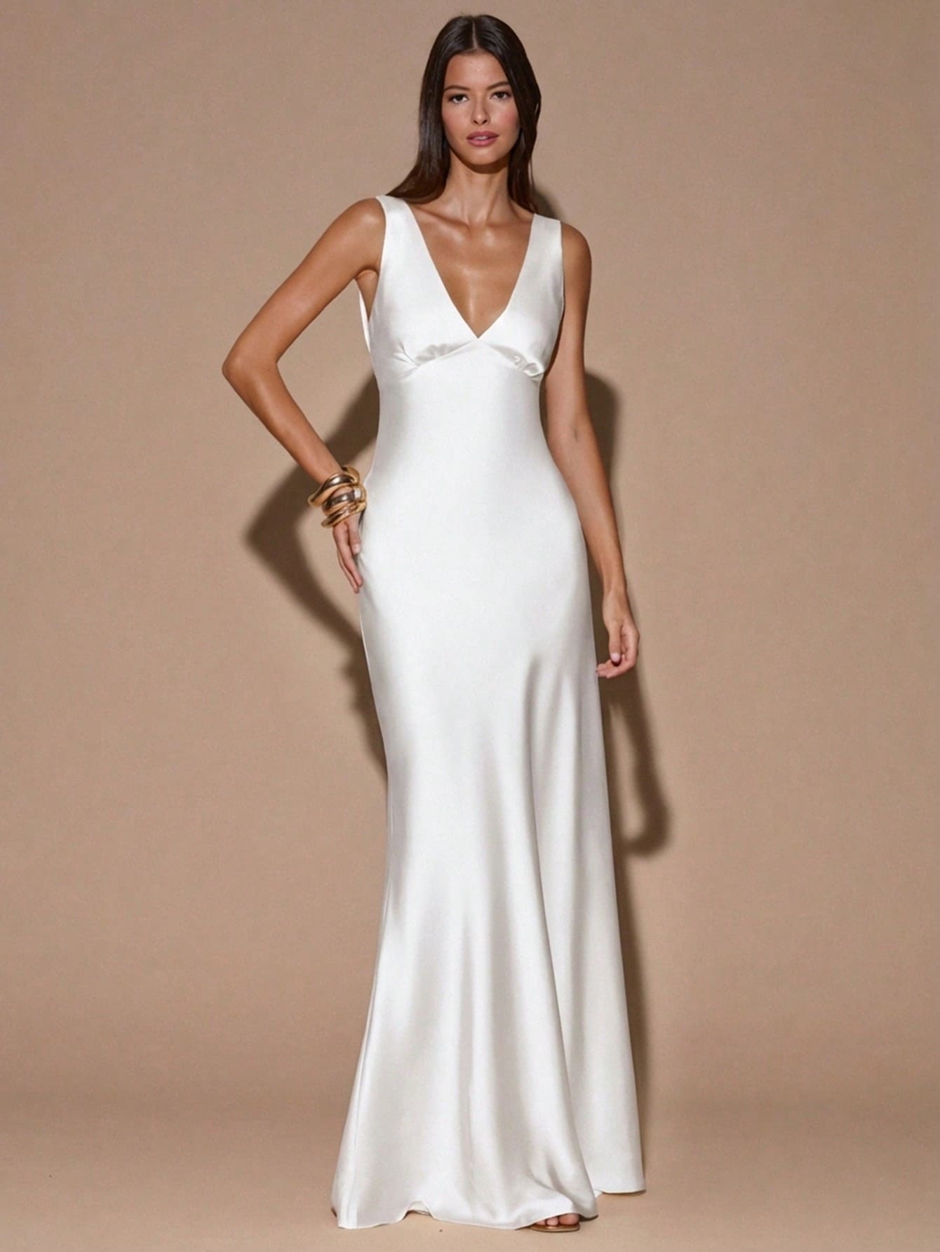 SOLÉA - Backless Maxi Dress