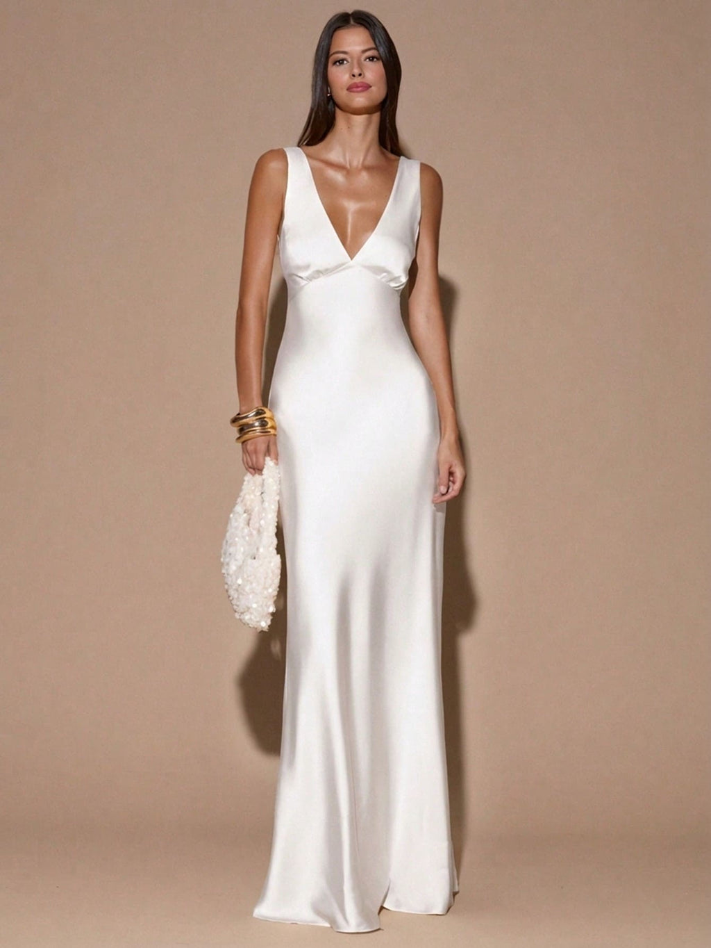 SOLÉA - Backless Maxi Dress