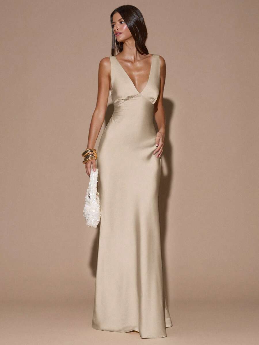 SOLÉA - Backless Maxi Dress