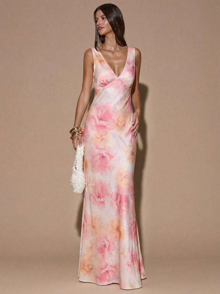 SOLÉA - Backless Maxi Dress