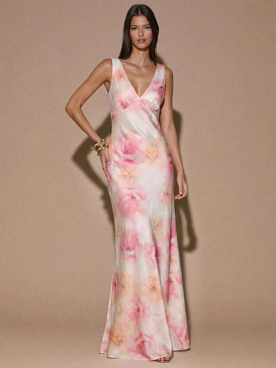 SOLÉA - Backless Maxi Dress