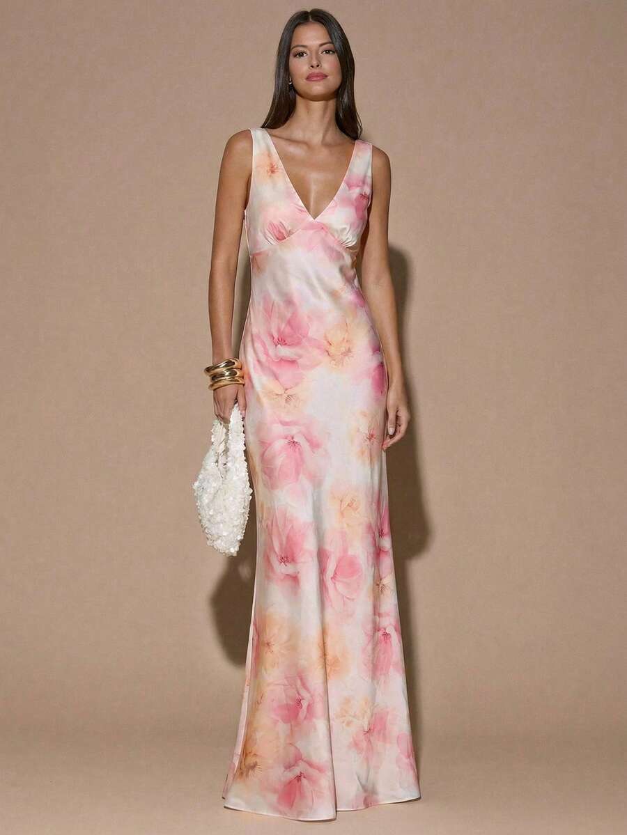 SOLÉA - Backless Maxi Dress