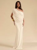 AURÉA - Off Shoulder Ruched Bodycon Maxi Dress