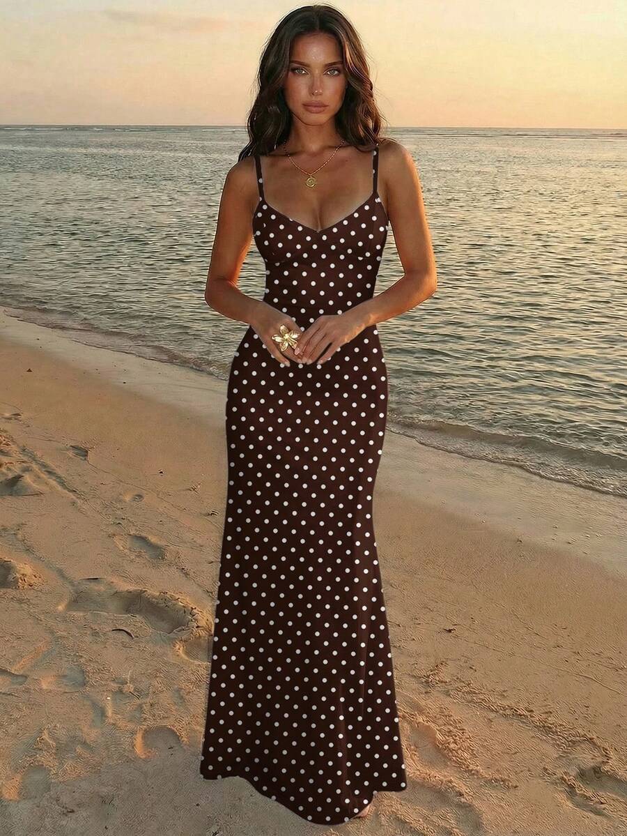 SOLARA - Floral Bodycon Maxi Dress Black