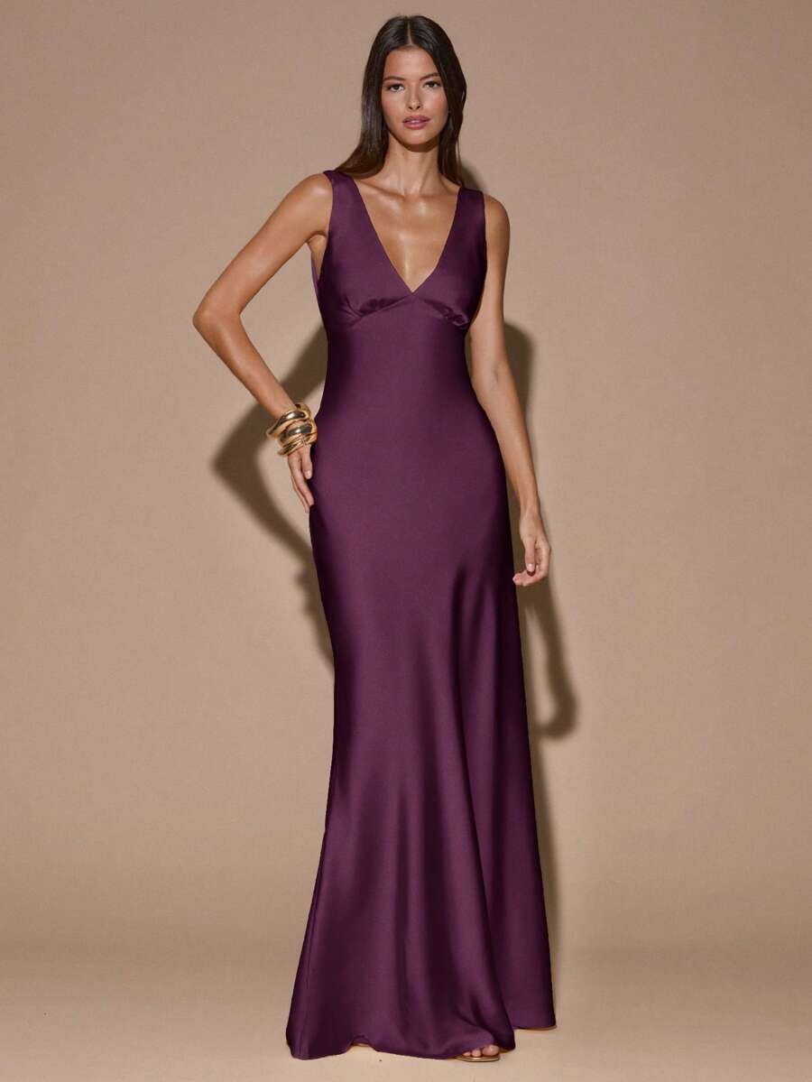 SOLÉA - Backless Maxi Dress