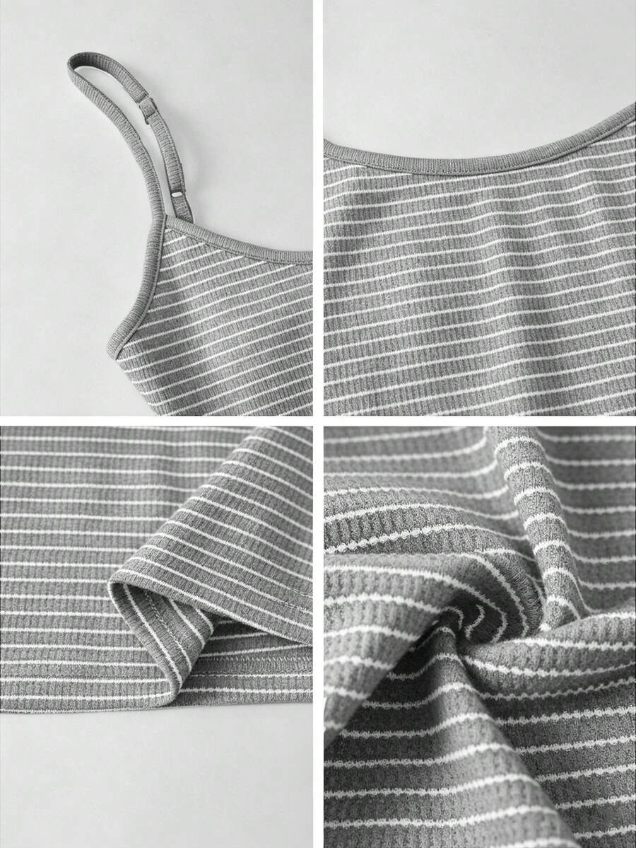 LIRÉA - Spaghetti Strap Bodycon Midi Dress